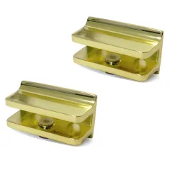 Podpórka półki szklanej 6mm złoty połysk 2szt. mod.34 DIS