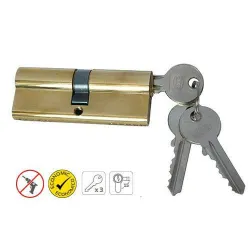 Wkładka 9500-90 45/45 mosiężna lak.