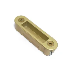 Zaczep z magnesem ALUTOP XT mosiądz satyna do aluminiowej ościeżnicy