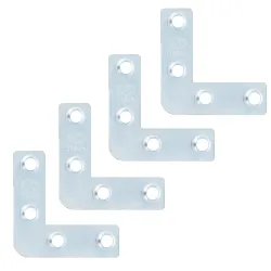 Narożnik montażowy 40x40x12mm cynkowany 4szt mod.1 DIS