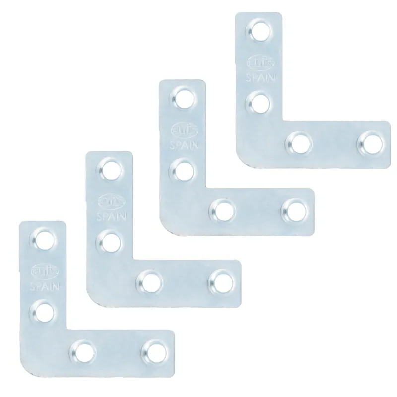 Narożnik montażowy 40x40x12mm cynkowany 4szt mod.1 DIS