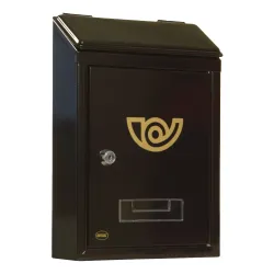 Skrzynka na listy 295x210x62mm mod.2 MINI czarna matowa