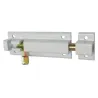 Zasuwka aluminiowa 80x30mm biała mod. 500