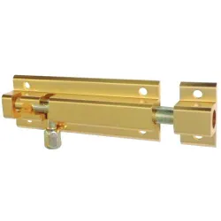 Zasuwka aluminiowa 80x30mm złota mod. 500