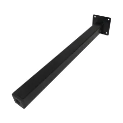 Noga meblowa 35cm kwadrat 25x25mm czarna mod. 3
