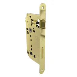 Zamek drzwiowy łazienkowy 90/60 mosiądzowany F22 PATENT GRANDE