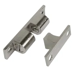 Zatrzask dwukulkowy mosiężny 50mm chromowany mod. 13