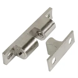 Zatrzask dwukulkowy mosiężny 60mm chromowany mod. 14