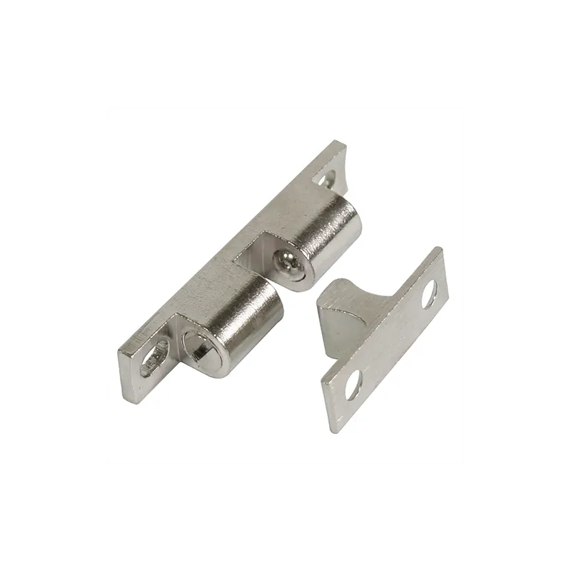 Zatrzask dwukulkowy mosiężny 60mm chromowany mod. 14