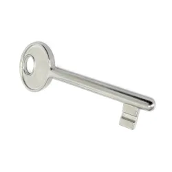 Klucz dodatkowy niklowany nr 08 do zamków AGB