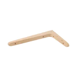 Wspornik półki drewniany buk 250x150mm mod. 19