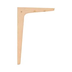Wspornik półki drewniany buk 250x150mm mod. 19
