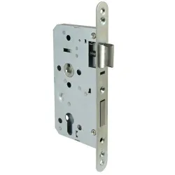 Zamek na wkładkę 72/60 czoło 22x235  stal - VDL tylko kaseta