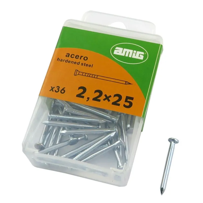 Gwóźdź 2,25x25mm stalowy cynkowany 36 sztuk