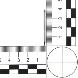 Gwoździe do betonu 2x40mm płaski łeb żelazny cynkowane 46 sztuk