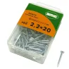 Gwoździe 2,25x20 mm stalowe cynkowane 62 sztuki