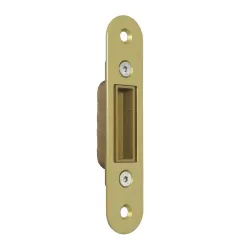 Zaczep z magnesem 112x24mm mosiądz mat Full Round do zamków Polaris Revolution