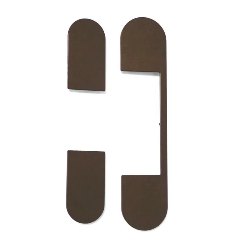 Osłonki zawiasu ECLIPSE 4.1 brąz plastik