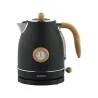 Czajnik elektryczny 1,7l z termometrem Inox czarny Klausberg