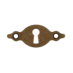 Szyld Szyldzik na kluczyk 62x25x1,5mm złoto antyczne mod.10