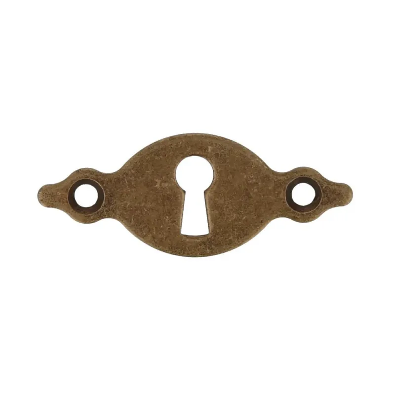 Szyld Szyldzik na kluczyk 62x25x1,5mm złoto antyczne mod.10