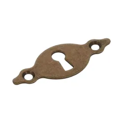 Szyld Szyldzik na kluczyk 62x25x1,5mm złoto antyczne mod.10