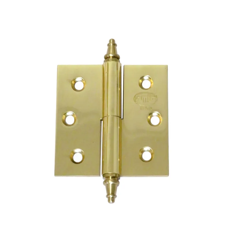 Zawias 60x60mm mosiądz lakierowany rozłączny LEWY (pl) mod. 1007