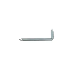 Haczyki wbijane 2,9x50mm stalowe cynkowane hak L 7szt.