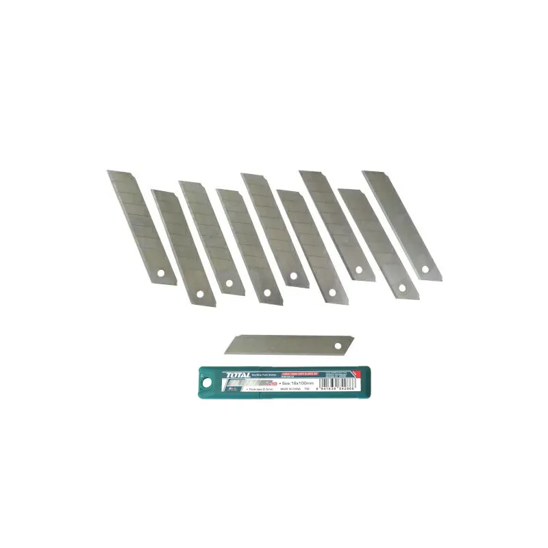 Ostrza zapasowe łamane 18x100mm 10szt. mod. THT519112 (D)