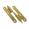 Zawias mosiężny 80x41mm mosiądz satyna LEWY pl mod. 407