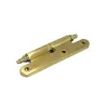 Zawias mosiężny 80x41mm mosiądz satyna LEWY pl mod. 407