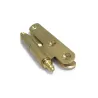 Zawias mosiężny 80x41mm mosiądz satyna LEWY pl mod. 407