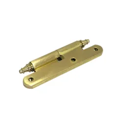 Zawias do drzwi 80x41mm mosiężny matowy rozłączny LEWY (pl) mod. 407