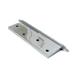 Zawias do drzwi 120x80mm mosiądz chrom mat rozłączny LEWY (pl) mod. 1007