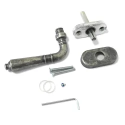 Klamka okienna PARIS 154 DK żelazo antyczne FIMET