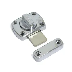 Zasuwka nawierzchniowa 40x65mm chromowana mod. 388