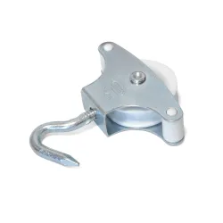 Bloczek do linek 8mm z hakiem plastikowe kółko 39mm mod.5