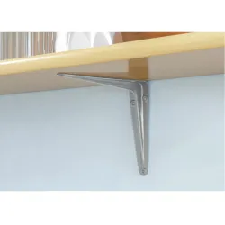 Wspornik półki stalowy srebrny 250x200mm mod. 1