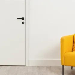 Szyld wkładki rozeta 53mm INOX czarny mod.3RX