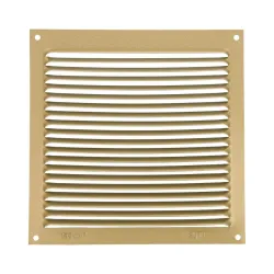 Kratka wentylacyjna 170x170x0,8mm złoty mat przykręcana mod.3 DIS