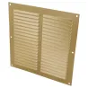 Kratka wentylacyjna 200x200x0,8mm złoty mat przykręcana mod.3 DIS