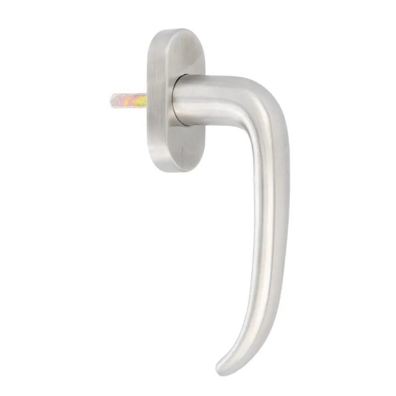 Klamka okienna ze stali nierdzewnej inox t. 7mm mod.50