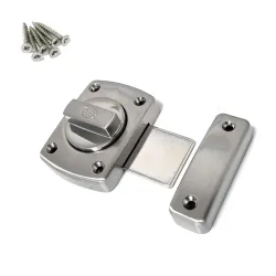 Zasuwka zamek nawierzchniowy 50x70mm nikiel mat mod. 388