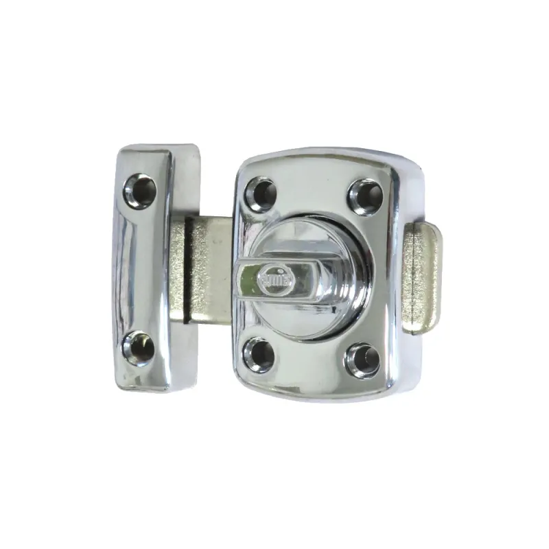 Zasuwka 30x42mm zamek nawierzchniowy chromowany mod. 388