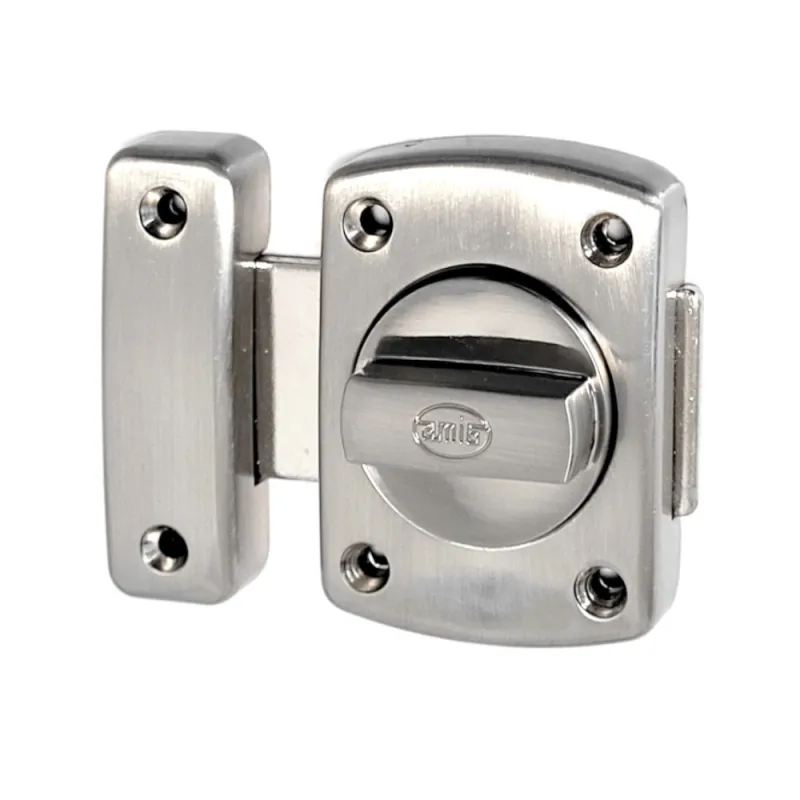 Zasuwka zamek nawierzchniowy 50x70mm nikiel mat mod. 388