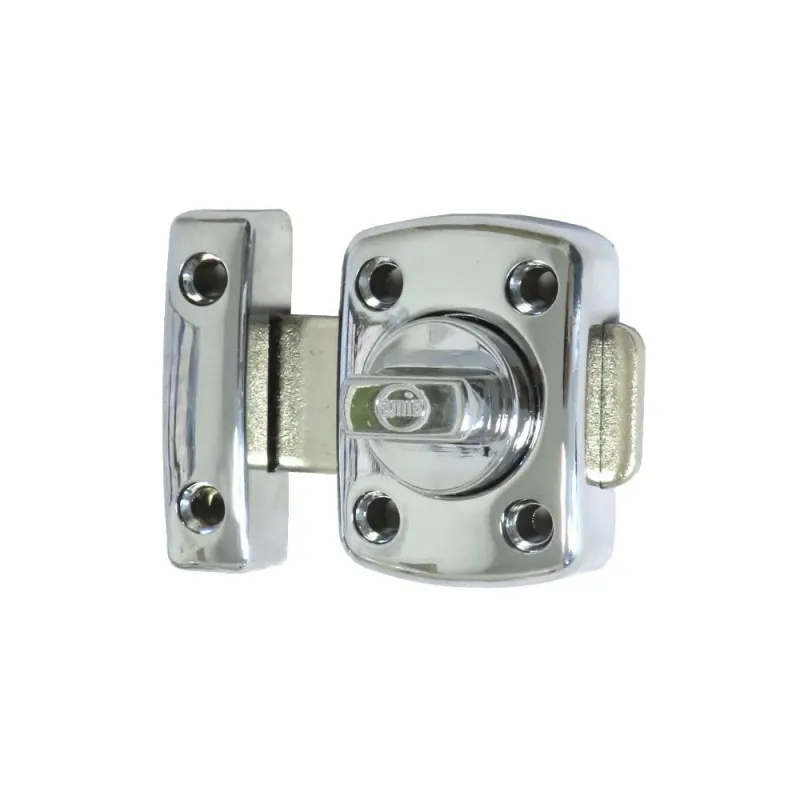 Zasuwka 30x42mm chrom połysk zamek nawierzchniowy mod. 388 DIS