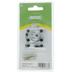 Zasuwka 30x42mm chrom połysk zamek nawierzchniowy mod. 388 DIS