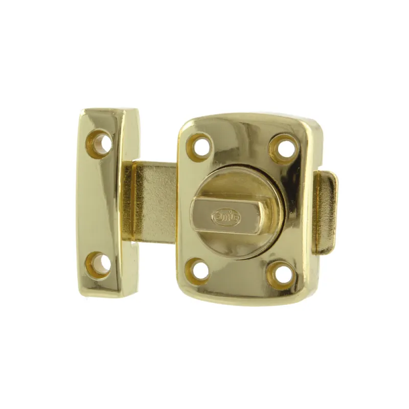 Zasuwka 30x42mm mosiądzowana zamek nawierzchniowy mod. 388 DIS