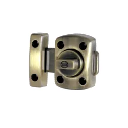 Zasuwka 30x42mm złoto antyczne zamek nawierzchniowy mod. 388