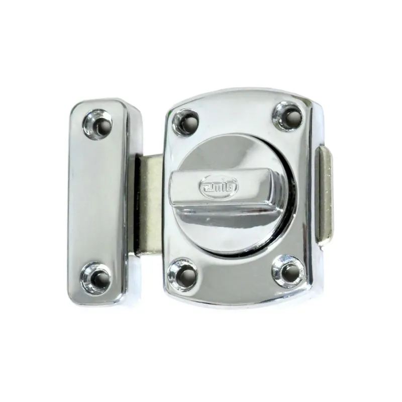 Zasuwka nawierzchniowa 40x65mm chromowana mod. 388 DIS